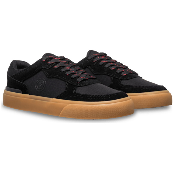 2026 Element Mens Heatley 2.0 Shoes ELYS300016 - Black Gum Red
